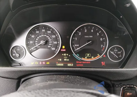 2014 BMW 320I z USA, uszkodzony, nr VIN WBA3B1C5XEP680747